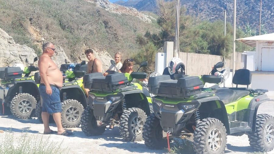 CRETE :MALIA HERSSONISOS QUADS ECOTOUR ADVENTURE - HIGH PERF - Electric power on Crete’s back roads