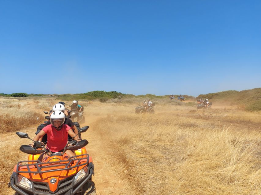 Crete: Off-Road Quad Safari with Lunch/Dinner - Getting comfortable with the quad in Malia