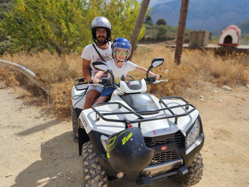 Crete: Quad Off-Road Tour to Villages with Hotel Transfers - Krasi and the road into the hills