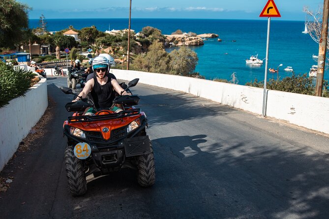 Crete Quad Safari Evening Tour - The first hour along Hersonissos