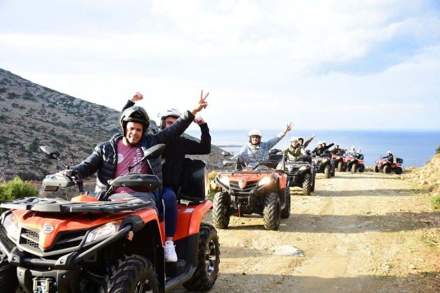 Crete: Quad Safari, Olive Mill with Tasting & Ghost Village - Quiet trails between Achlada and Fodele