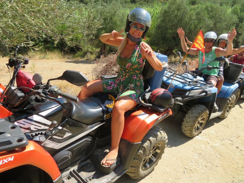Crete: Quad Safari with Monastery, Malia Palace and Lunch - Ending at the beach near Sisi