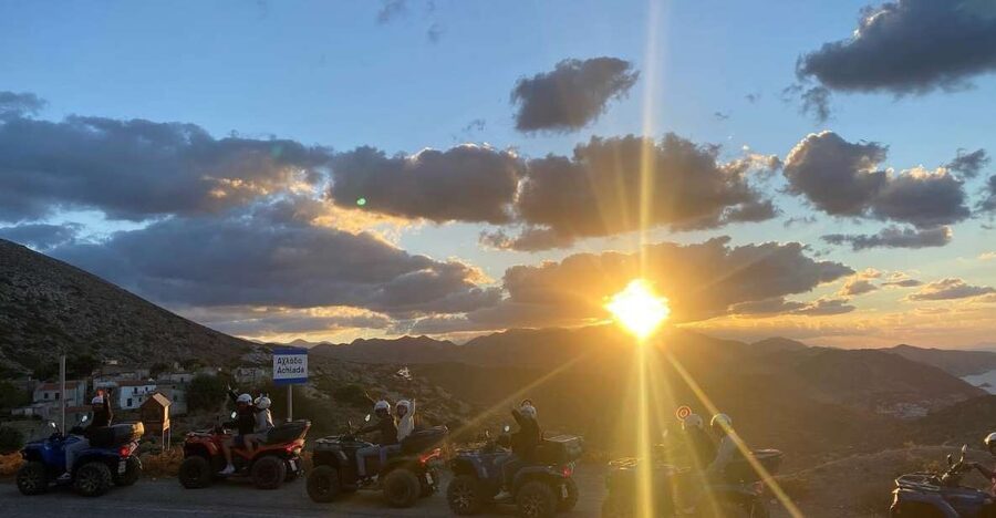 Crete: Sunset or Morning Quad with Local Products Tasting - Riding Above the Cretan Coast