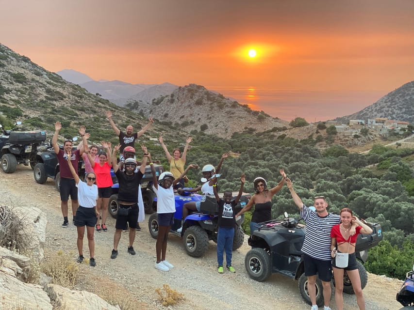 Crete: Sunset or Morning Quad with Local Products Tasting - Practical Tips for a Smoother Ride