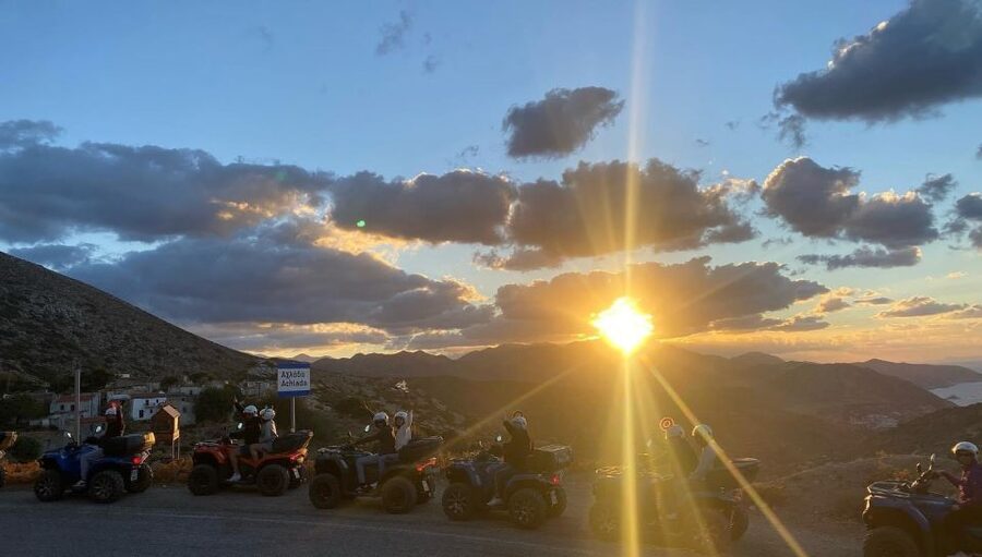 Crete: Sunset or Morning Quad with Local Products Tasting - Getting Comfortable on the Quad