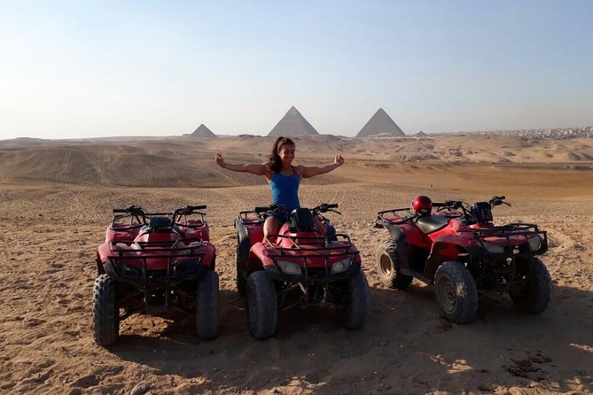 Custom Tour to Giza Pyramids and Desert ATV - Hotel pickup and the ride to Giza