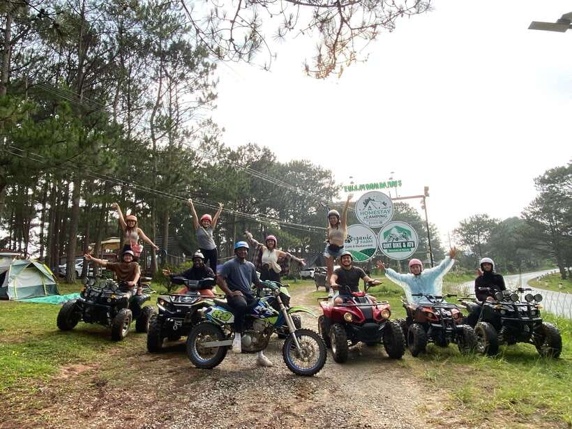 Dalat: 1- or 2-Hour Sightseeing ATV Adventure - Two hours toward the mountain views