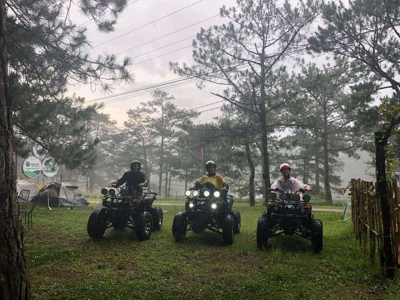 Dalat: 1- or 2-Hour Sightseeing ATV Adventure - Ten minutes to learn the ATV