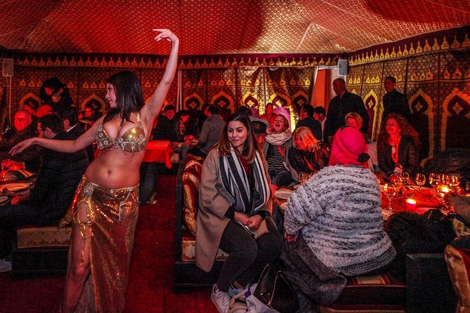 Desert D'Agafay Package - Quad, Dromedary and Dinner Show - Campfire dinner under the tents