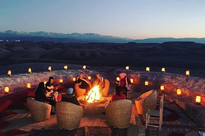 Desert D'Agafay Package - Quad, Dromedary and Dinner Show - Hookah, tea, and the extra-cost details