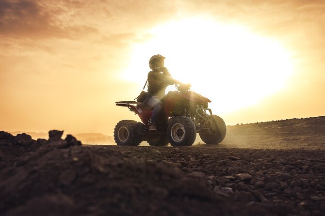 Desert D'Agafay Package - Quad, Dromedary and Dinner Show - Starting with the 60-minute quad ride