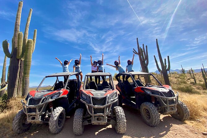 Desert Off-Road UTV Tour, 2 hours, 2 people per vehicle - Following the guide across more than 25 miles