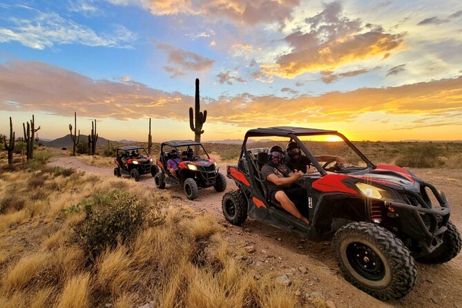 Desert Off-Road UTV Tour, 2 hours, 2 people per vehicle - Choosing between a two-seat and four-seat UTV