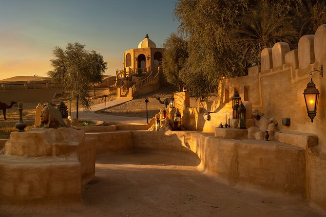 Desert Safari: Luxury Fortress Dinner, Camel Ride & Dune Bashing - The 3:00 pm pickup and ride into the desert
