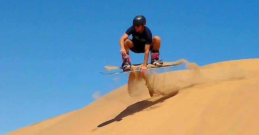 Desert Safari - Private 4WD car - The Red Dunes of Al Lahbab