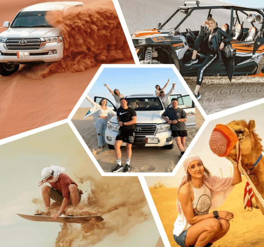 Desert Safari, Quad Bike, Camel Ride, Falcon & Sandboarding - Mesaieed and the 30-minute quad-bike ride