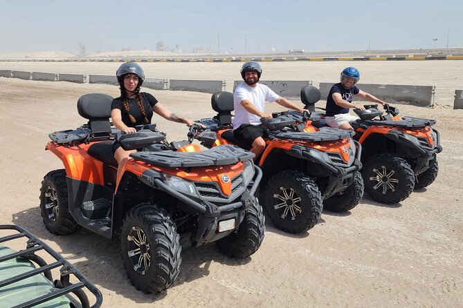 Desert Safari, Quad Bike, Sandboarding and Camel Ride - Dune bashing toward Khor Al Udaid