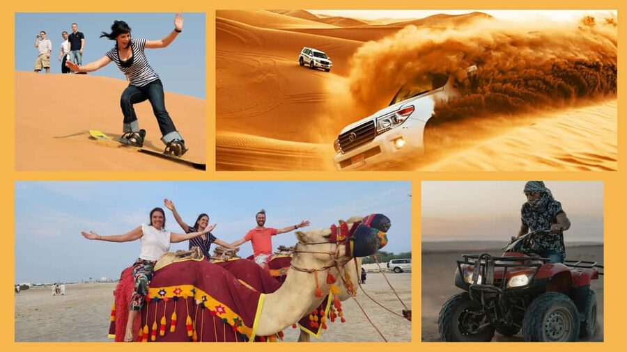 Desert Safari, QuadBike,Dune buggy, Sandboarding & CamelRide - Leaving Doha for Qatar’s Open Desert