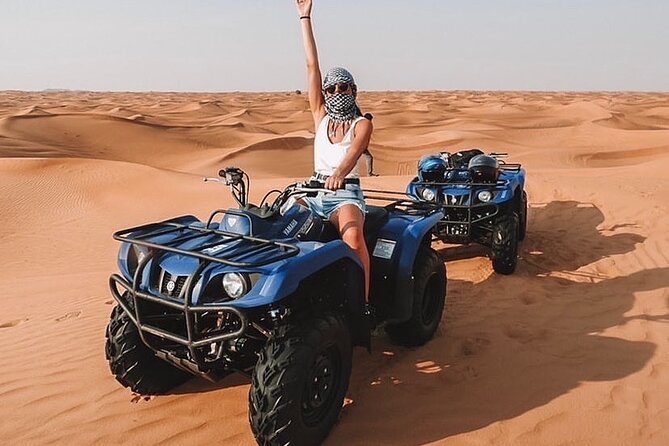 Desert Safari with 30 Minutes Quad Biking on High Red Dunes (Complete Package) - Choosing your 30-minute quad-bike ride