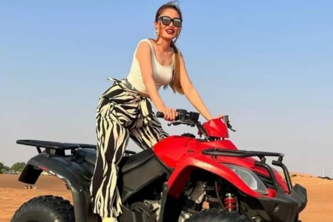 Desert Safari with 4x4 Dune Bashing Camel Ride Sand Boarding - Arabic dress, henna, and the camp setting