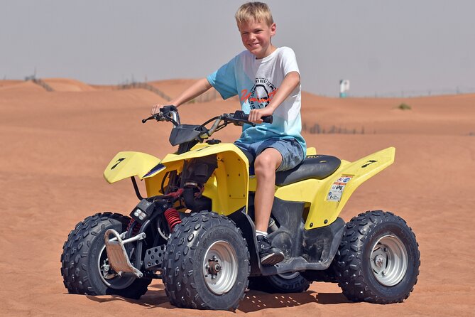 Desert Safari With BBQ Dinner, Quad Bike & Camel Ride from Dubai - Henna, belly dancing, fire shows, and sheesha