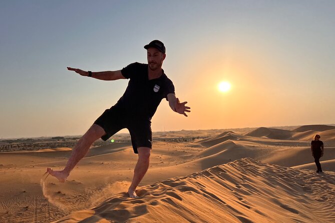 Desert Safari with Dune Bashing and Camel Ride plus Sand Boarding - Family suitability and comfort