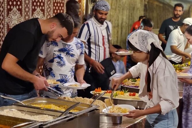 Desert Safari with Dune Bashing and Dinner In Dubai - A substantial BBQ dinner with Middle Eastern flavors