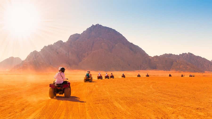 Desert Sunset Quad Bike ATV for 50Km, Oriental Show, Dinner, - What the $29 price really buys you