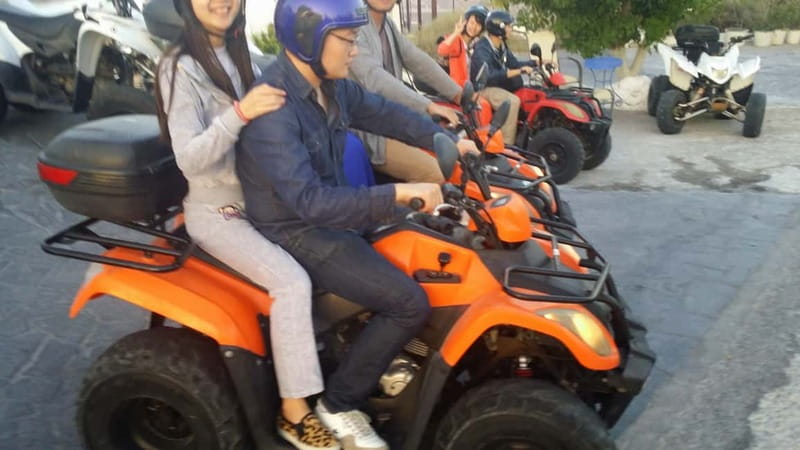Discover Santorini on Quadbike Available with pick up! - Why a quad bike makes sense on Santorini