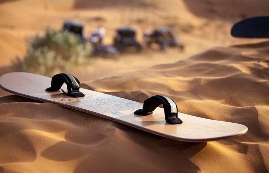 Doha: ATV/Desert Safari with Activities and Inland Sea Stop - Sandboarding: simple, fun, and worth trying