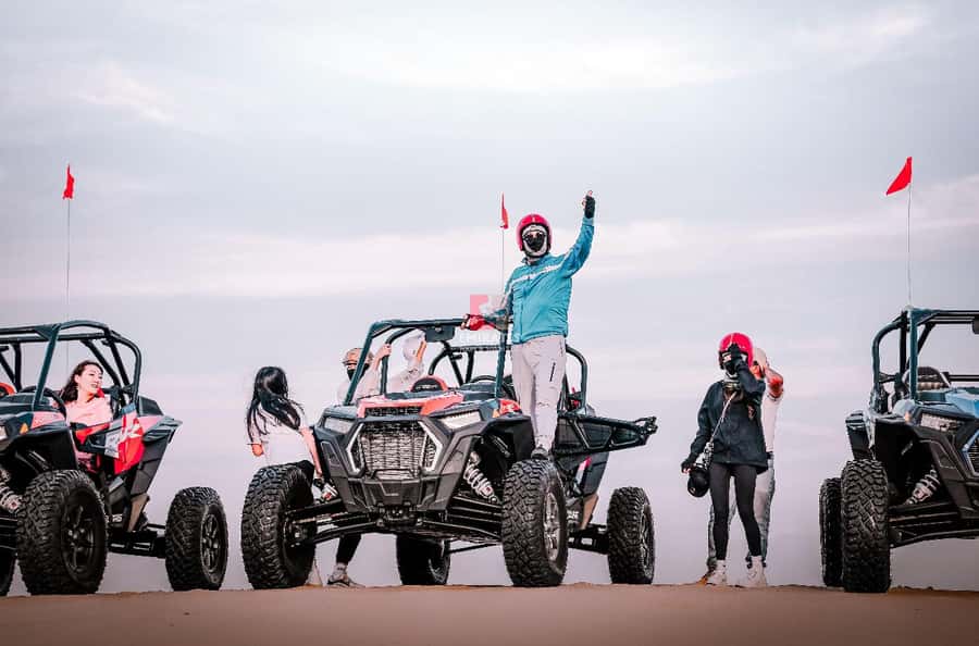 Doha: ATV Quad Bike and Buggy Desert Safari with Camel Ride - The Toyota ride is the tour’s biggest thrill