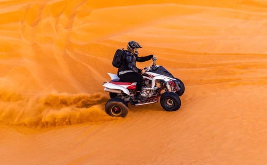 Doha: Desert All Activities ATV Quad Bike, Dune Bashing - Dune bashing and the Inland Sea