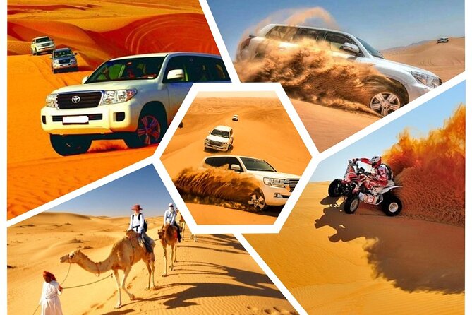 Doha: Desert Safari | Camel ride | Sand-boarding | Quad Biking - Quad biking across the open sand