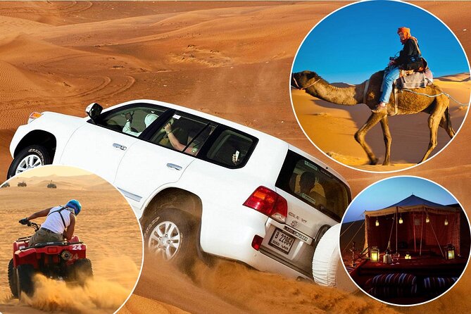 Doha: Desert Safari | Camel ride | Sand-boarding | Quad Biking - Dune bashing with an experienced driver