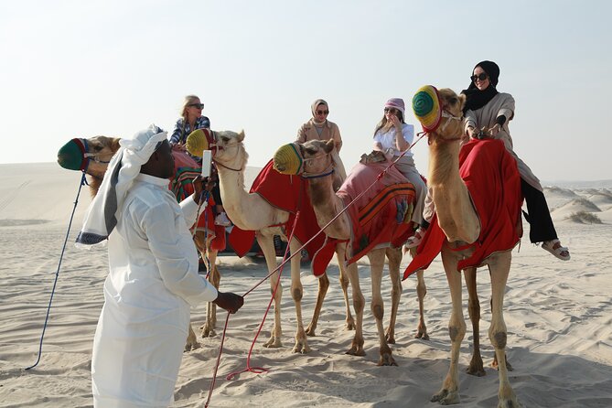Doha Desert Safari Dune Bashing Camel Ride Sandboarding - Sunset or sunrise: choosing the right mood
