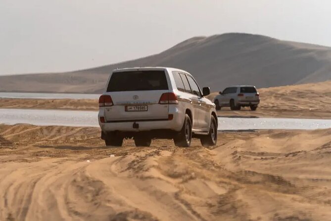 Doha Desert Safari Dune Bashing Camel Ride - The camel area: a gentle start before the thrills