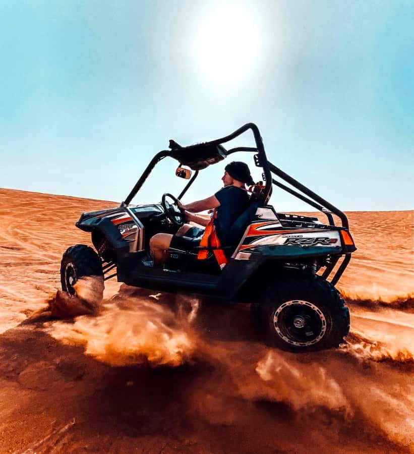 Doha: Desert Safari Experience – Quad Bike, Buggy/Camel Ride - Sandboarding on Smooth Desert Slopes