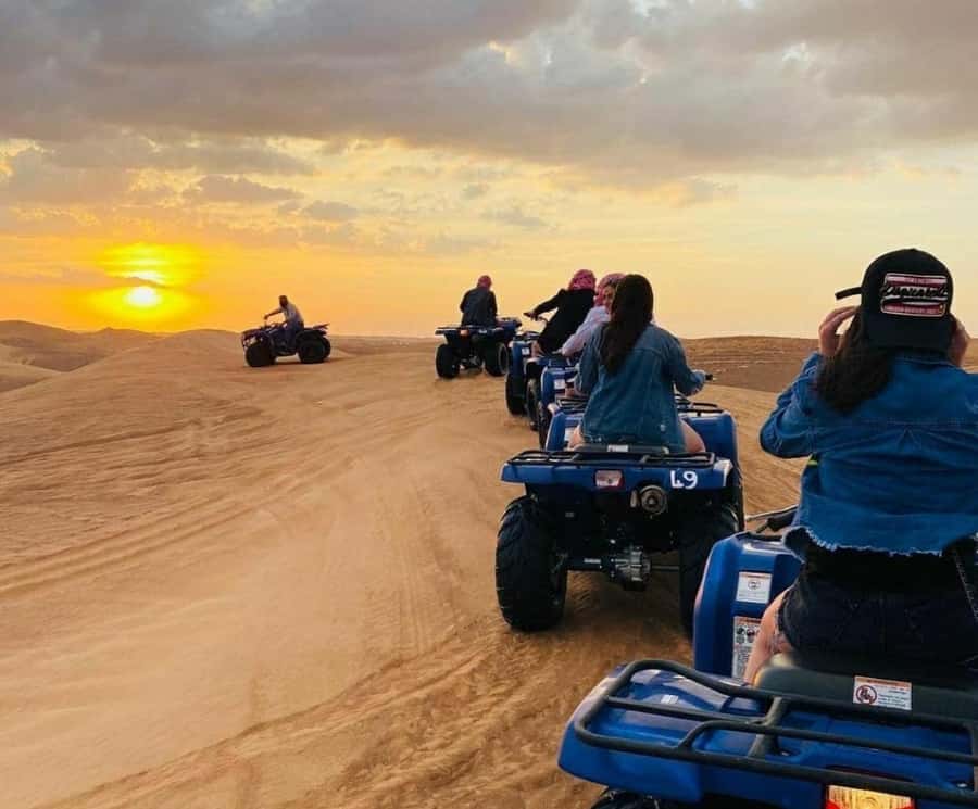 Doha: Desert Safari Experience – Quad Bike, Buggy/Camel Ride - The Optional 250 cc Quad Bike Ride