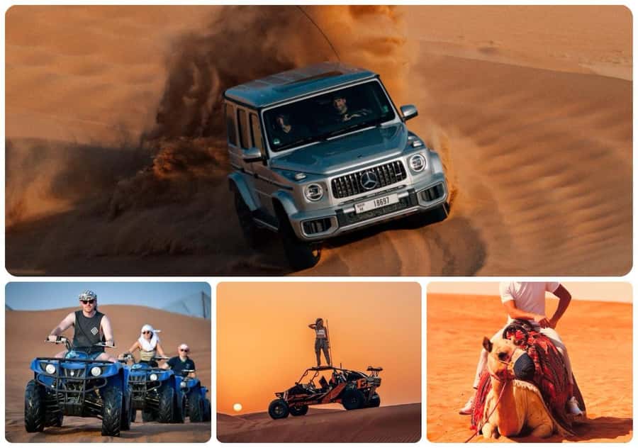 Doha: Desert Safari Experience – Quad Bike, Buggy/Camel Ride - How the Timing Works