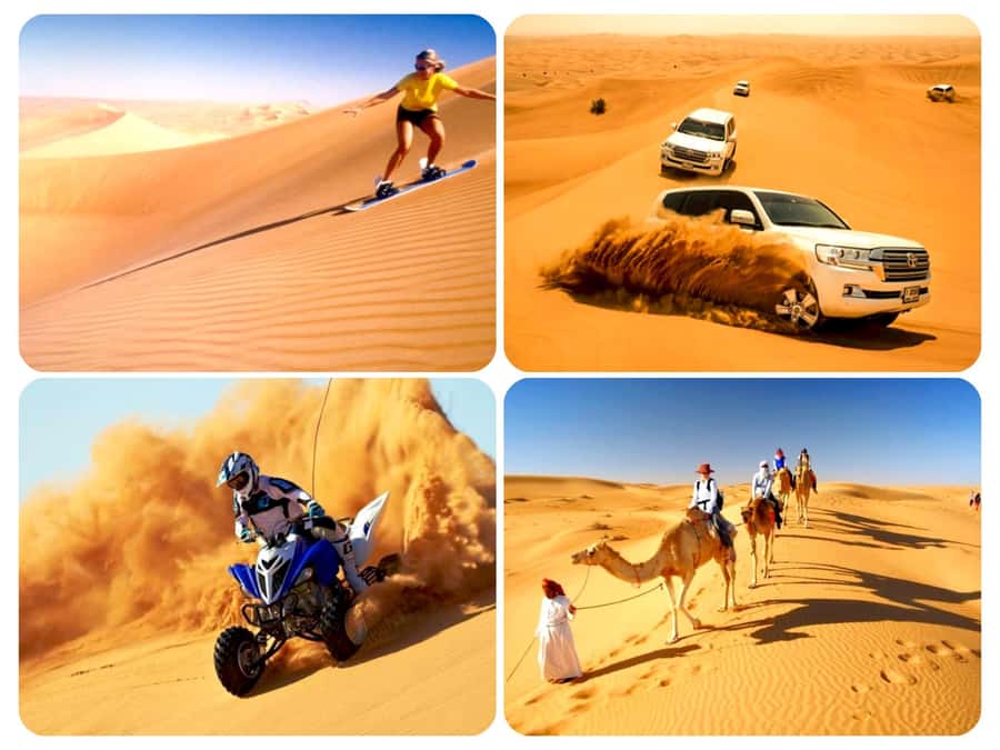 Doha: Desert Safari, Quad Biking, Sand Boarding & Camel Ride - What the $22 price really includes