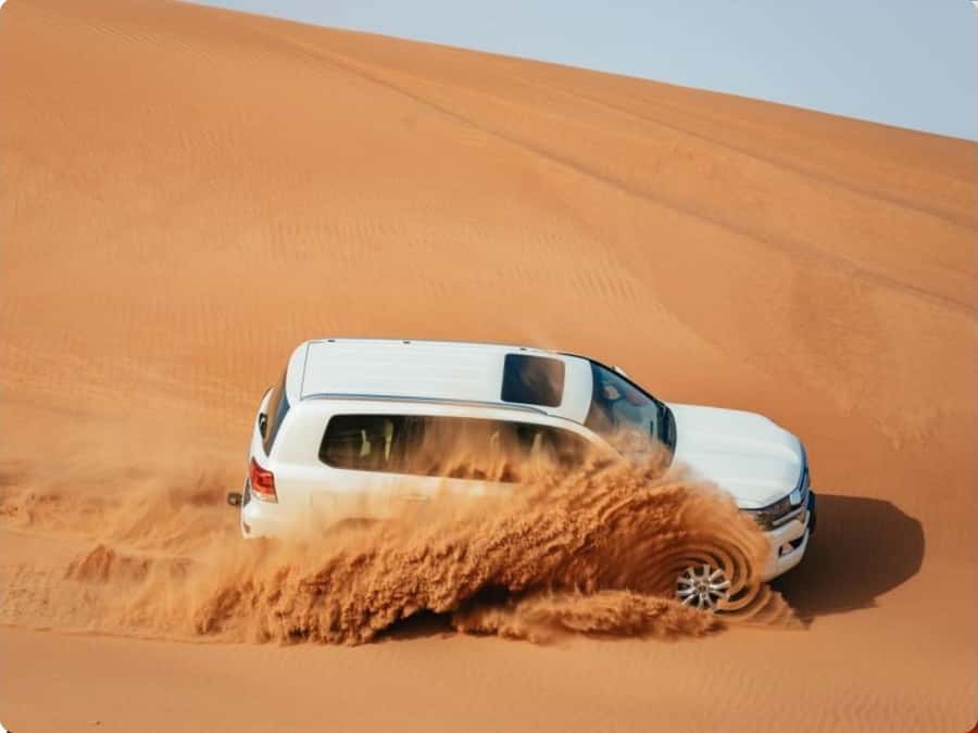 Doha:Desert Safari with Camel Ride, ATV Bike,& Sand Boarding - ATV riding puts you in control