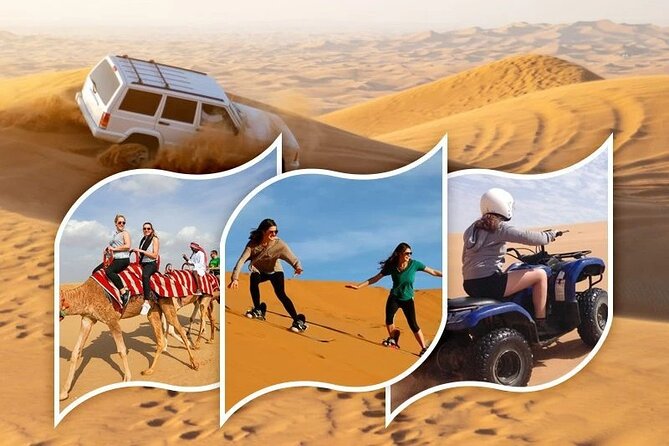 Doha :Half Day Desert Safari | Camel Riding | ATV | Sand Surfing - Quick points before you book