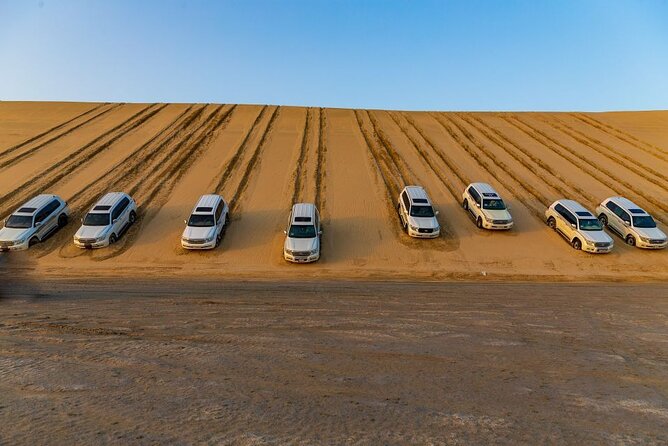 Doha Half Day Desert Safari Dune Bashing CamelRide & Sandboarding - From Doha to Sealine Beach