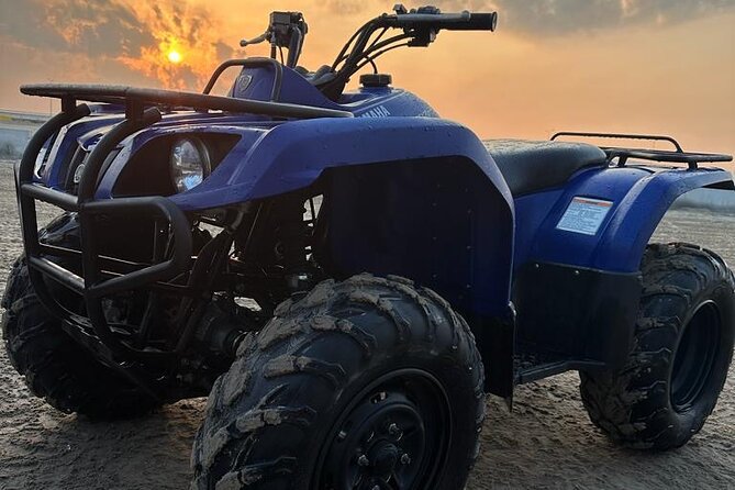 Doha-Half Day Safari with Quad Bike ATV/Camel Ride/sandboard - Dune bashing is the main event