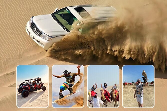Doha: Luxury Desert Safari, Quad Bike & Sandboarding - Key points at a glance