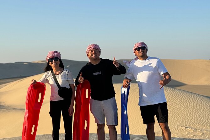 Doha: Luxury Desert Safari, Quad Bike & Sandboarding - What you get for $49 in four hours