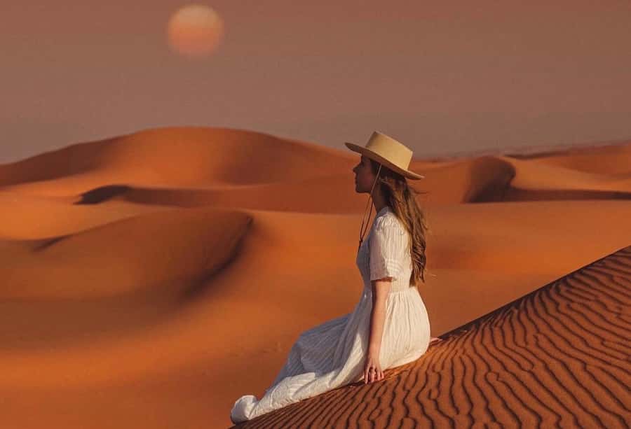 Doha: Nighttime Desert Safari with Dune Bashing & Camel Ride - Sealine Beach Resort: camels before the thrills