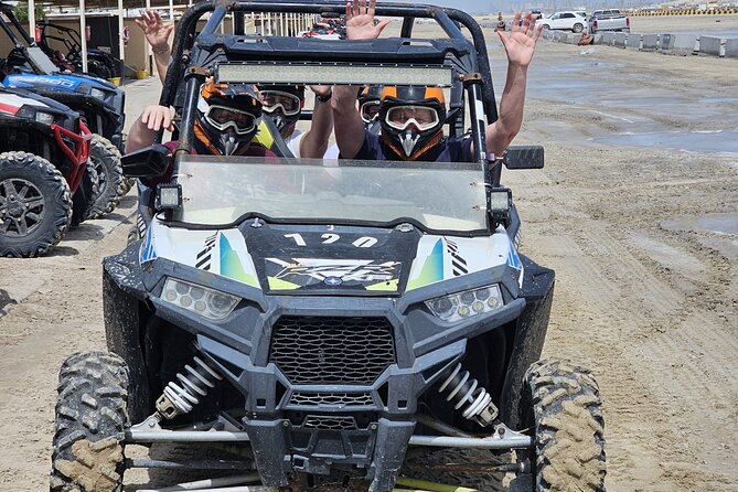 Doha Qatar ATV Quad Bike Buggy Dune Bashing and Camel Ride - The Inland Sea: the scenic high point