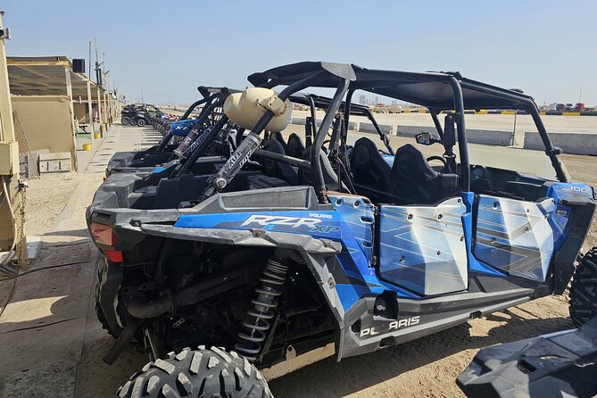 Doha Qatar ATV Quad Bike Buggy Dune Bashing and Camel Ride - How the guides shape the day