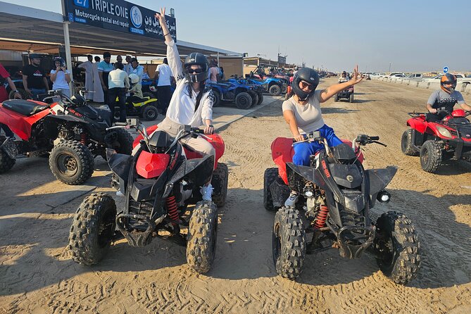 Doha Qatar ATV Quad Bike Buggy Dune Bashing and Camel Ride - Is $98.50 good value?